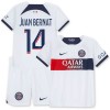 Maillot de Supporter Paris Saint-Germain Juan Bernat 14 Extérieur 2023-24 Pour Enfant